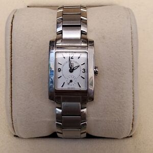 ESQ Ladies Square Stainless Steel Wristwatch